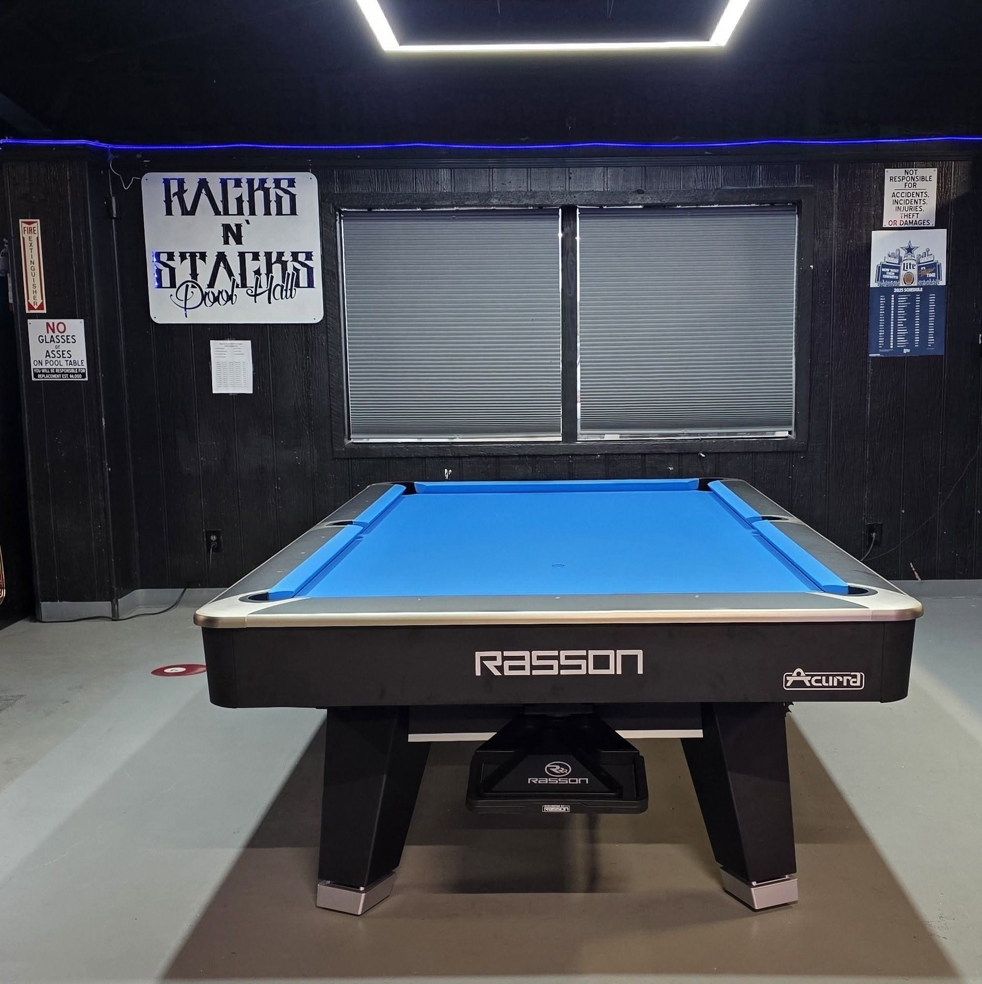 Racks N' Stacks pool hall exterior/interior