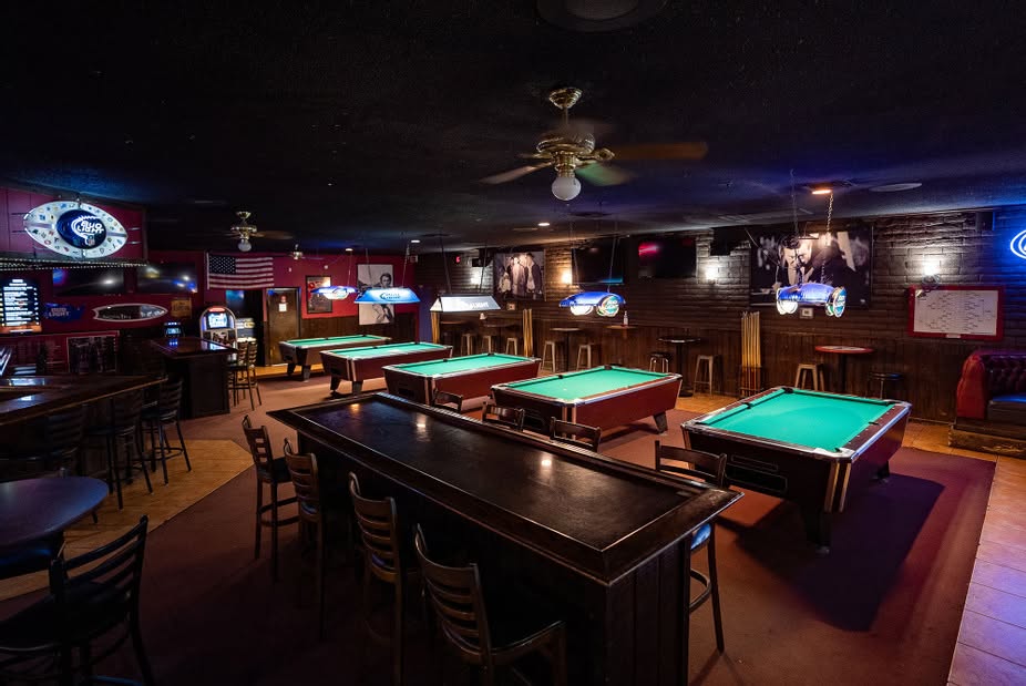 Trough Bar & Grill pool hall exterior/interior