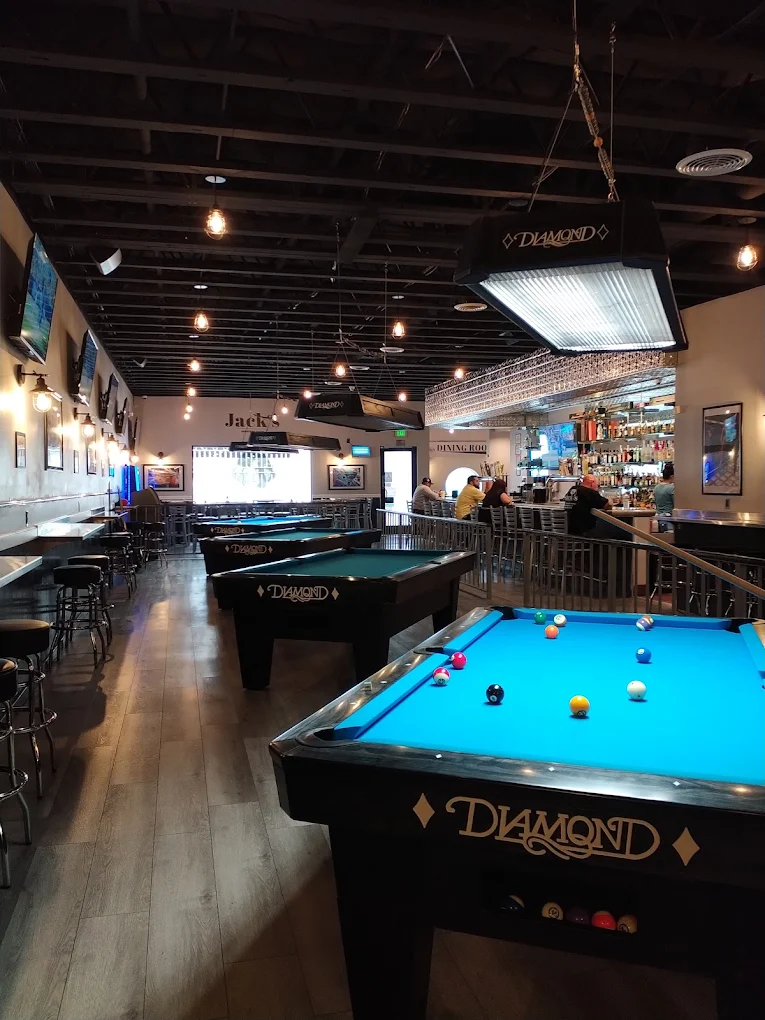 Jacks Grill And Billiards pool hall exterior/interior