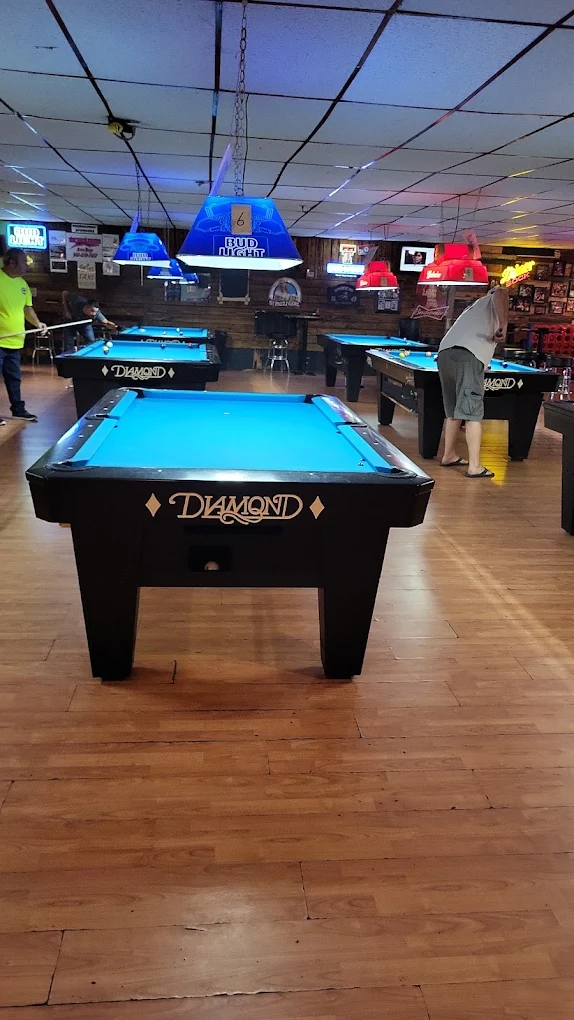 Arrow Bar pool hall exterior/interior