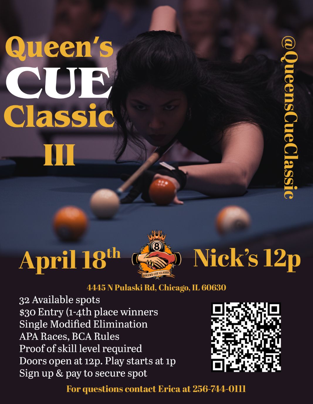 Tournament flyer / rules image