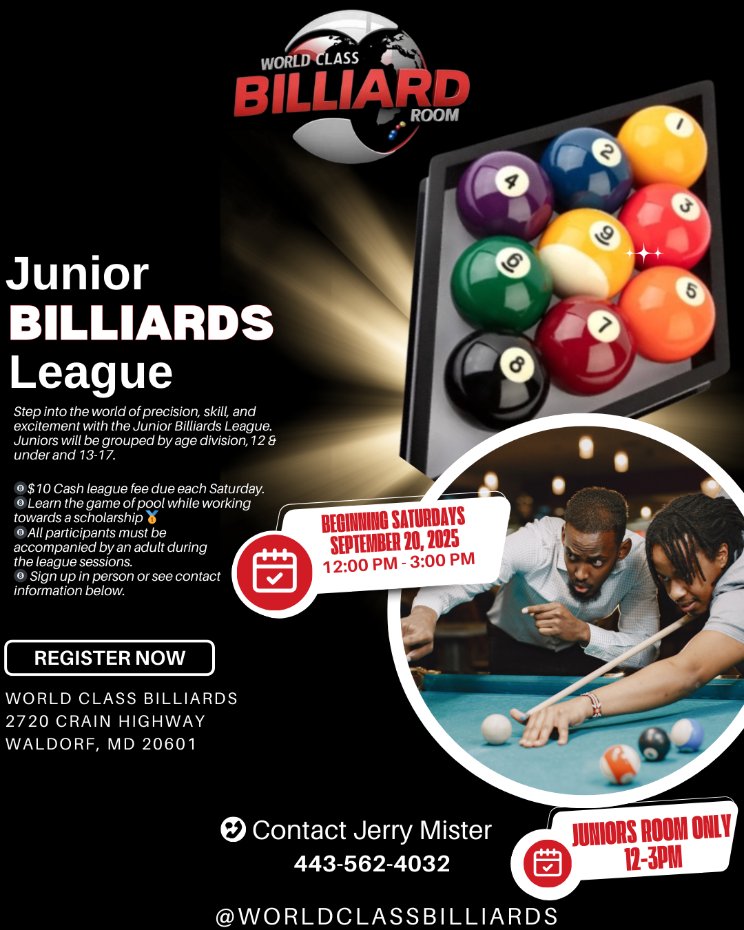 Tournament flyer / rules image