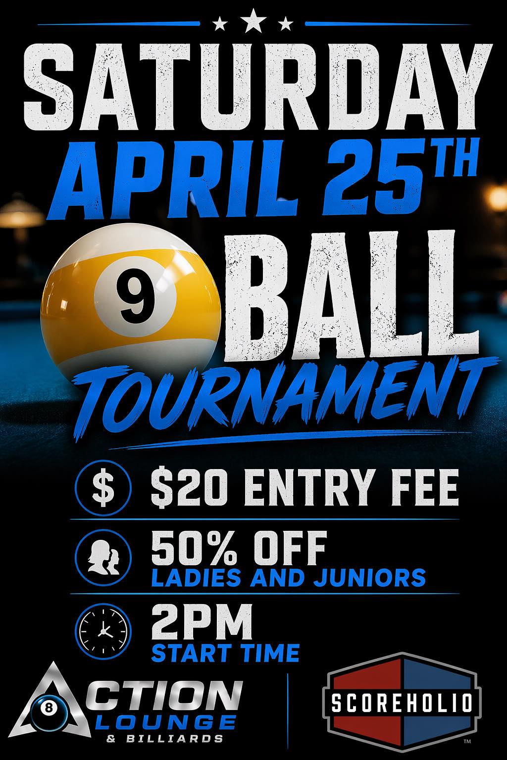 Tournament flyer / rules image