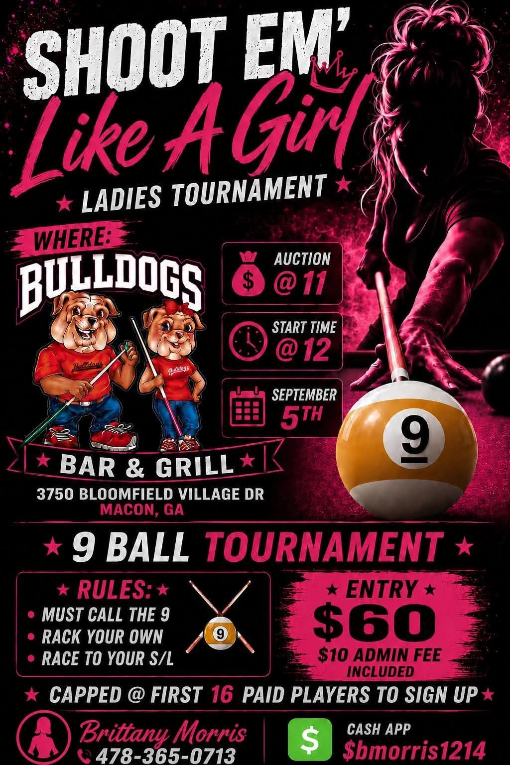 Tournament flyer / rules image