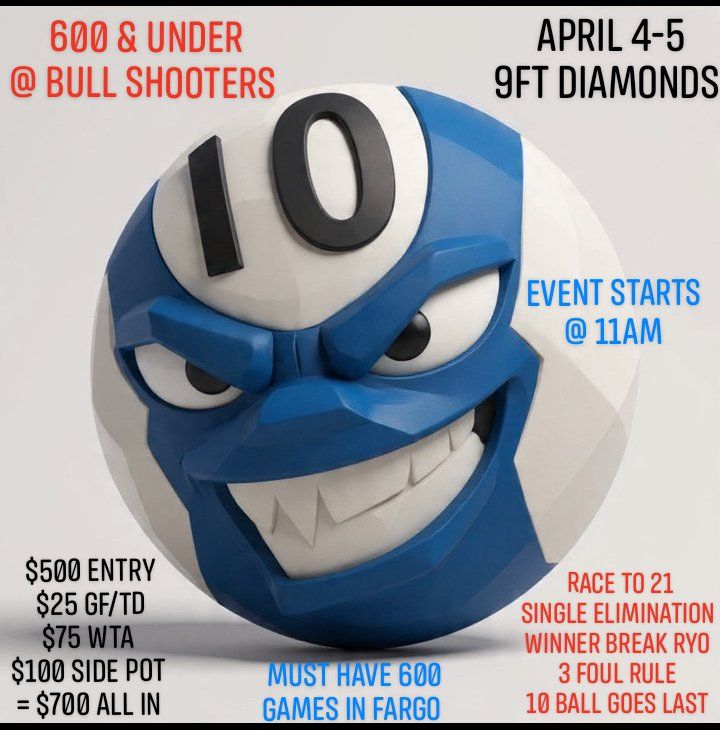 Tournament flyer / rules image