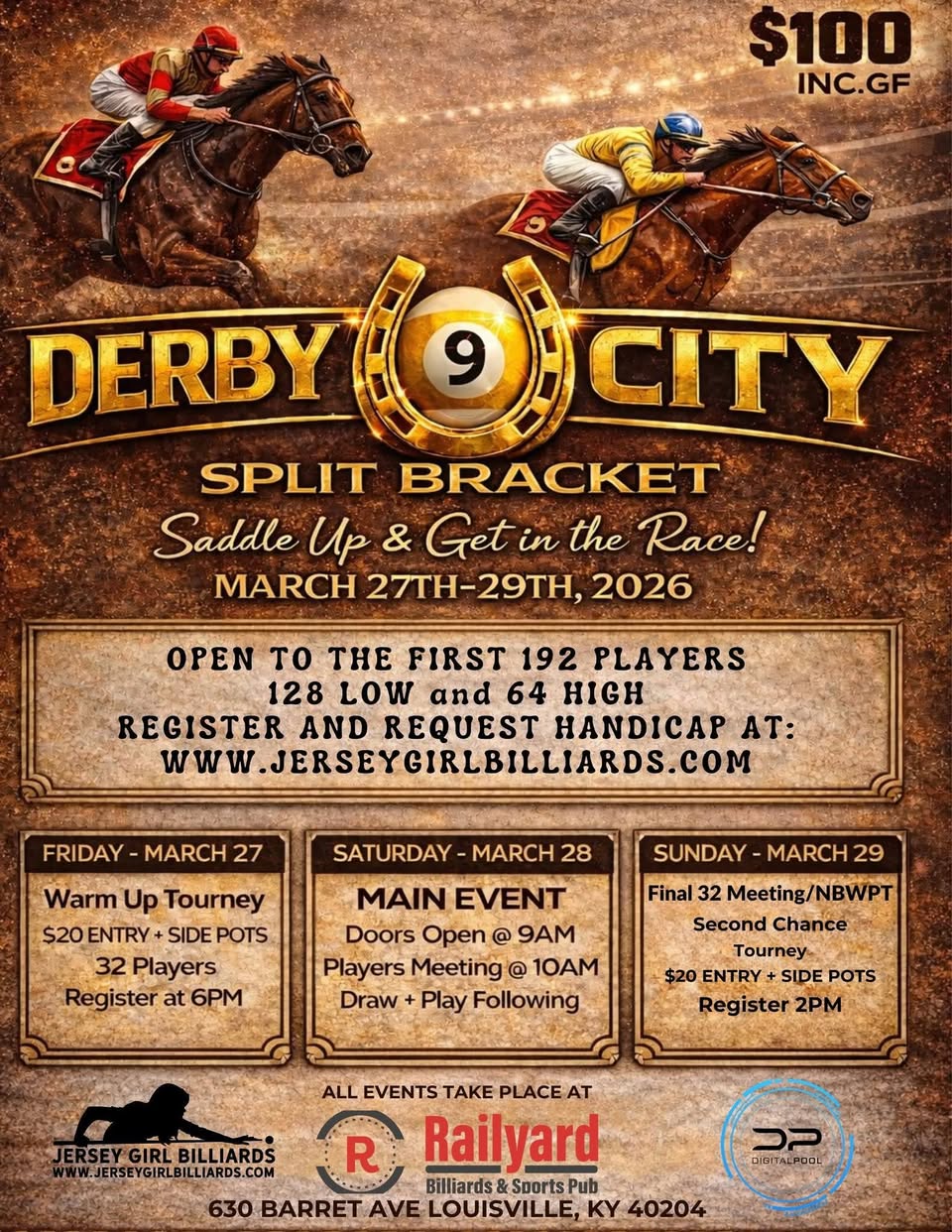 Tournament flyer / rules image