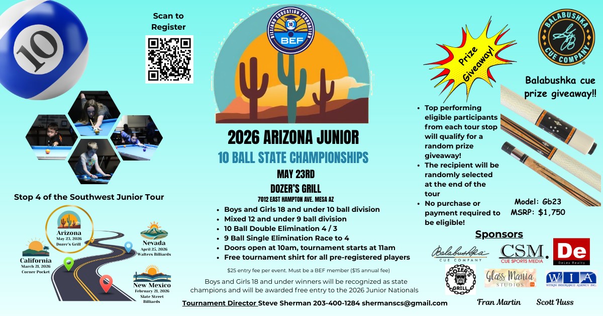 Tournament flyer / rules image