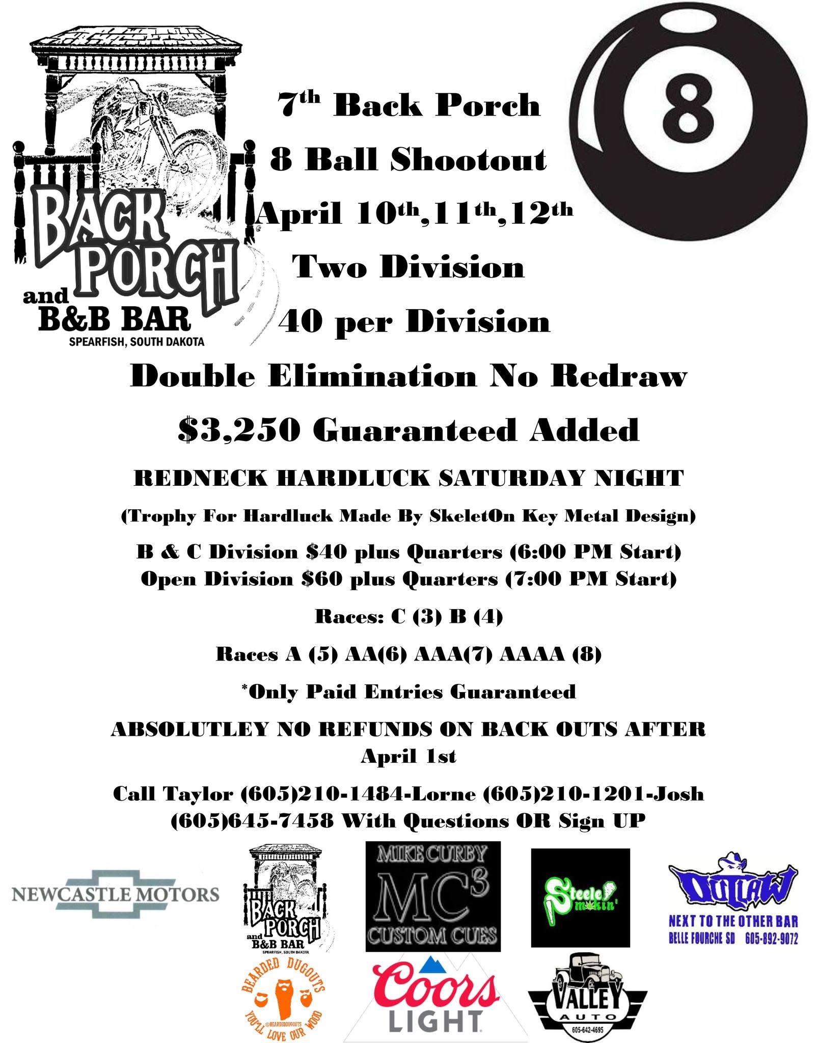 Tournament flyer / rules image
