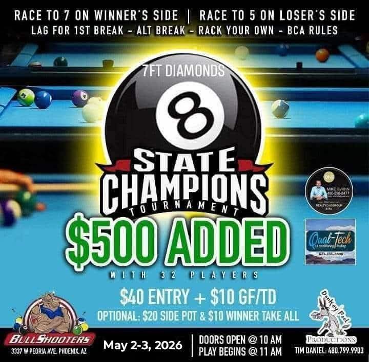 Tournament flyer / rules image