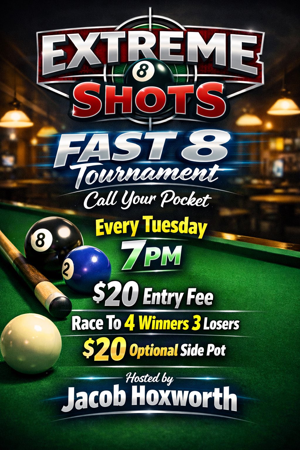 Tournament flyer / rules image