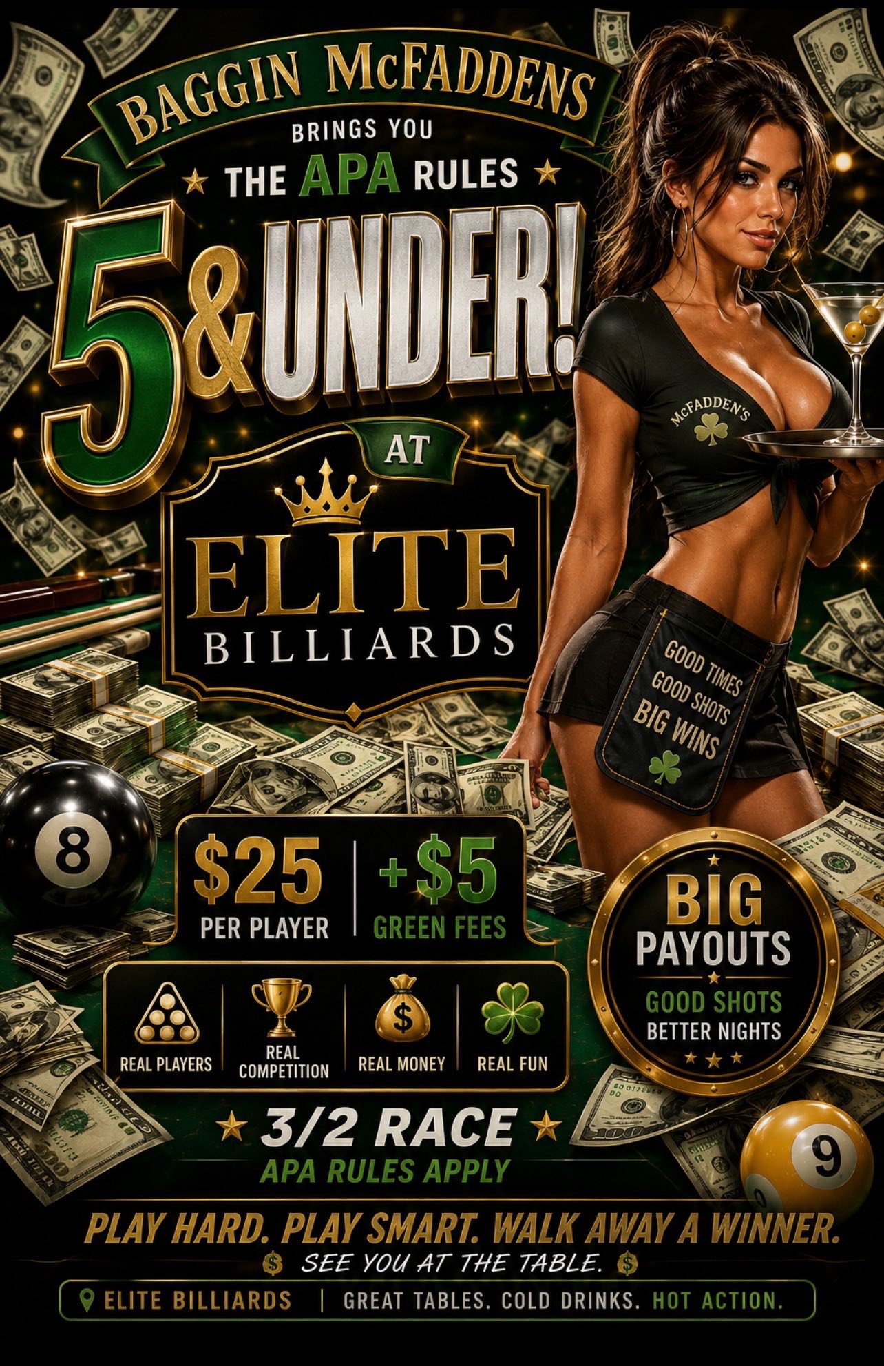 Tournament flyer / rules image