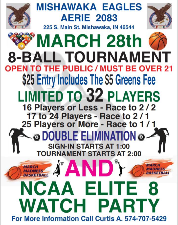 Tournament flyer / rules image