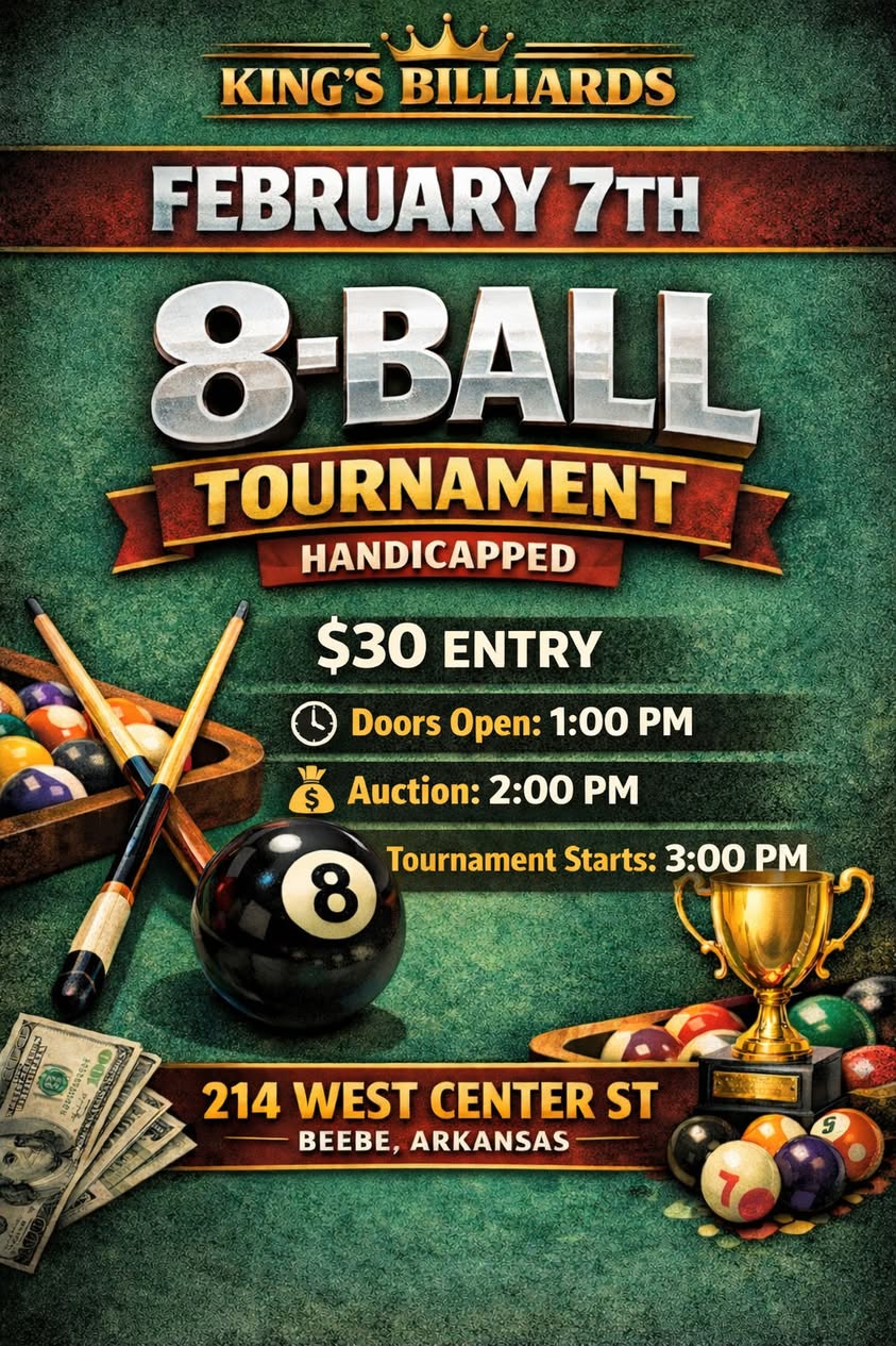 Tournament flyer / rules image
