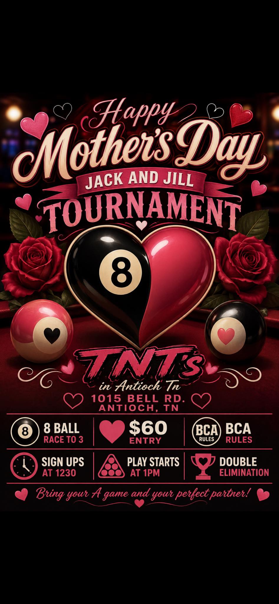 Tournament flyer / rules image