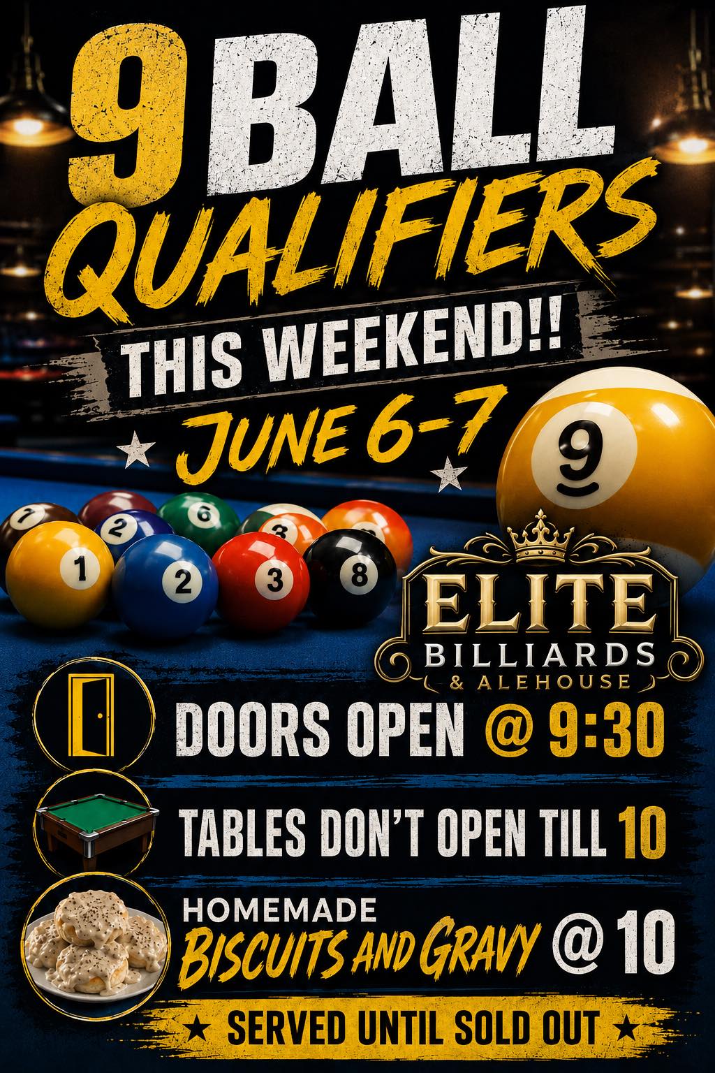 Tournament flyer / rules image