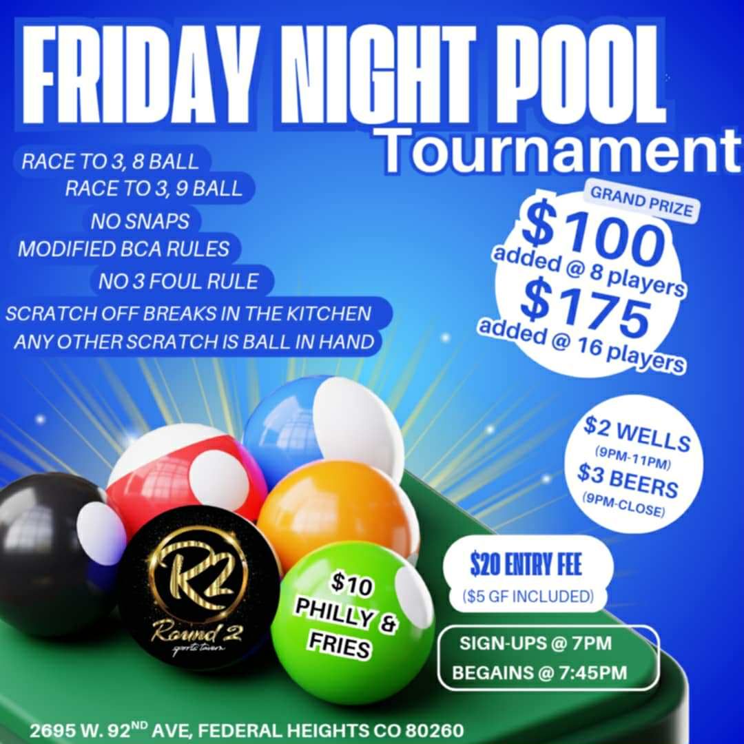 Tournament flyer / rules image