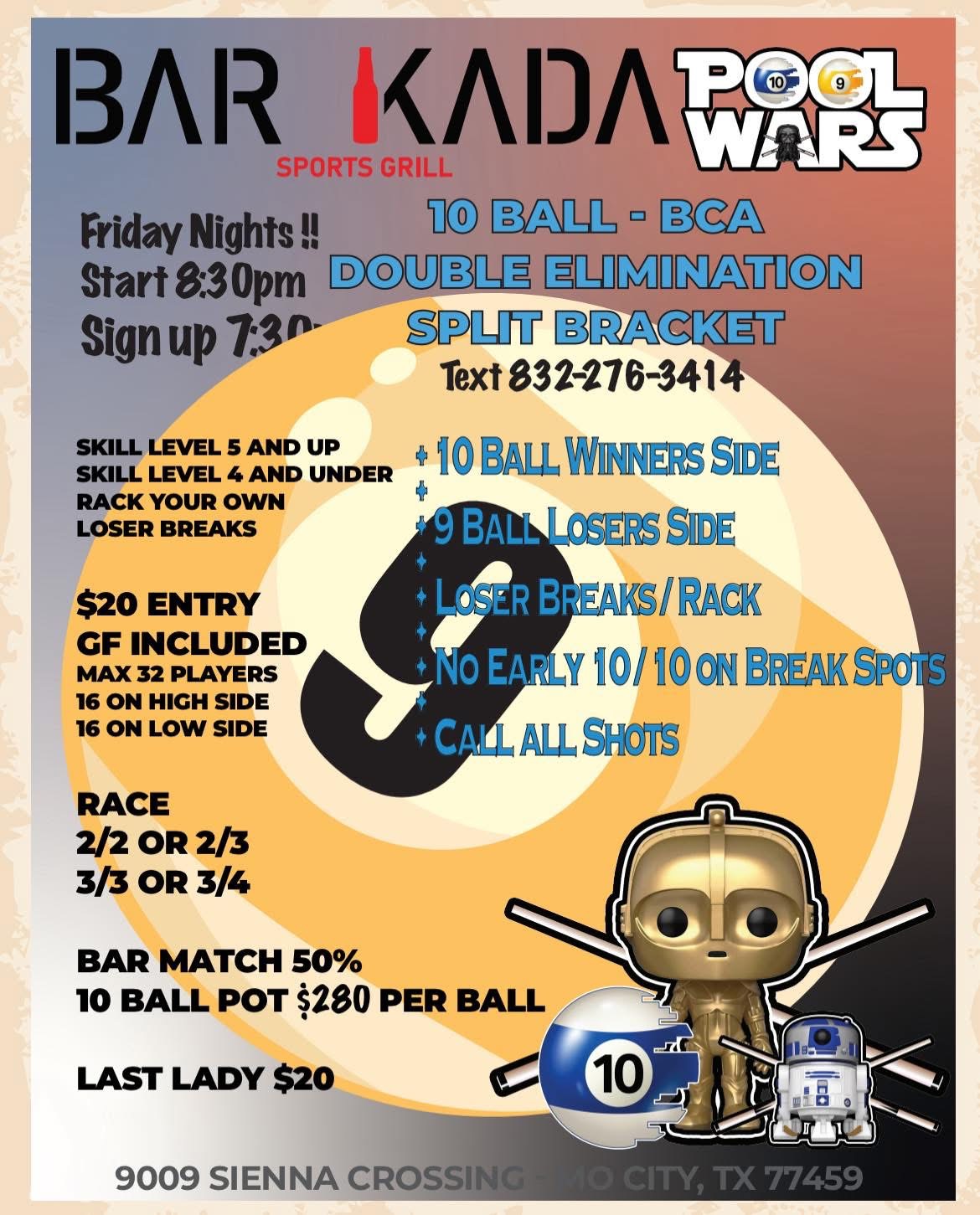 Tournament flyer / rules image