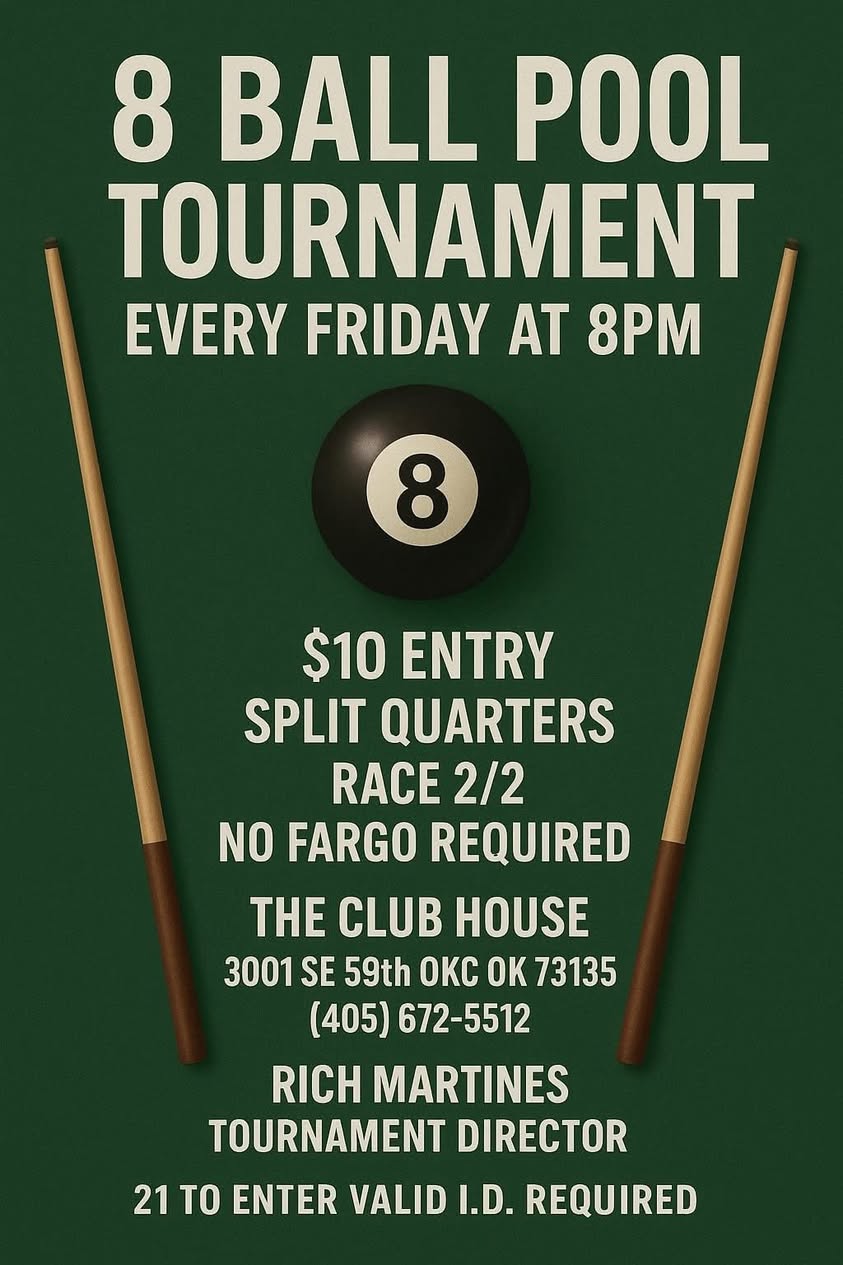Tournament flyer / rules image