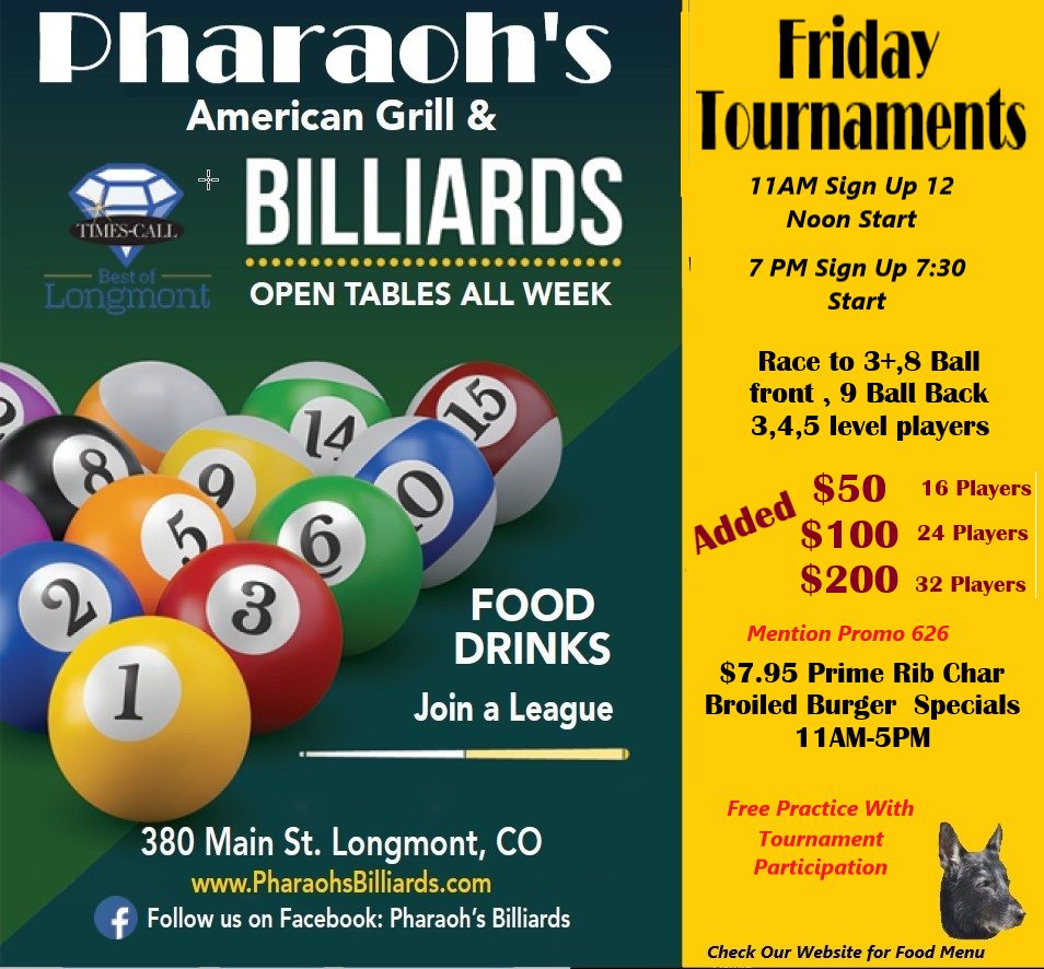 Tournament flyer / rules image