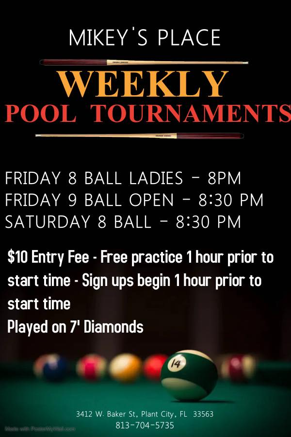 Tournament flyer / rules image