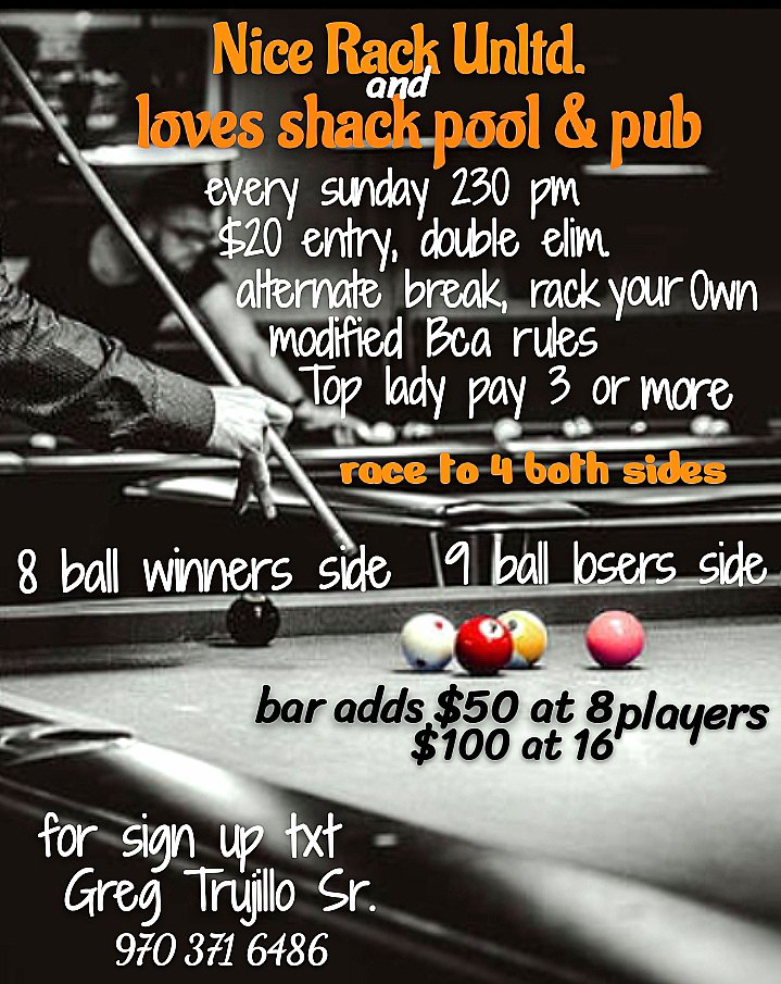 Tournament flyer / rules image
