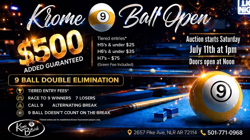 Tournament flyer / rules image