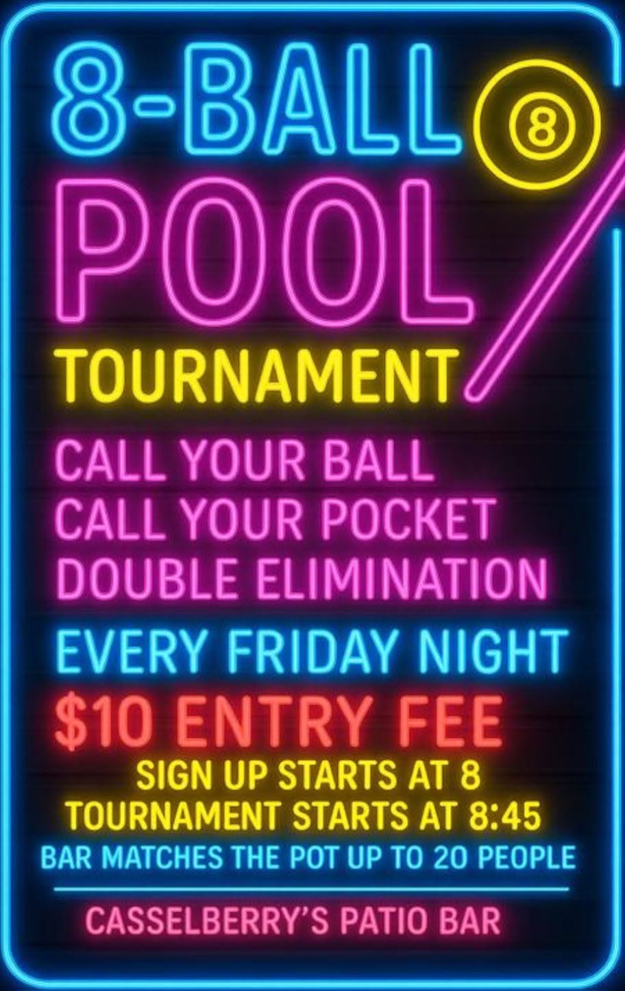 Tournament flyer / rules image