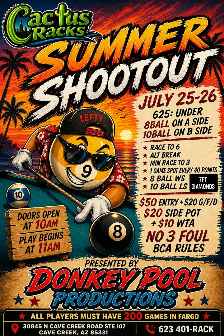 Tournament flyer / rules image
