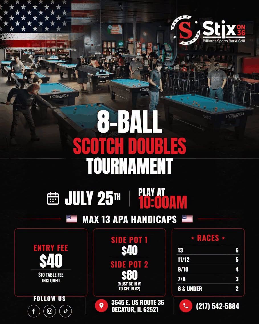 Tournament flyer / rules image