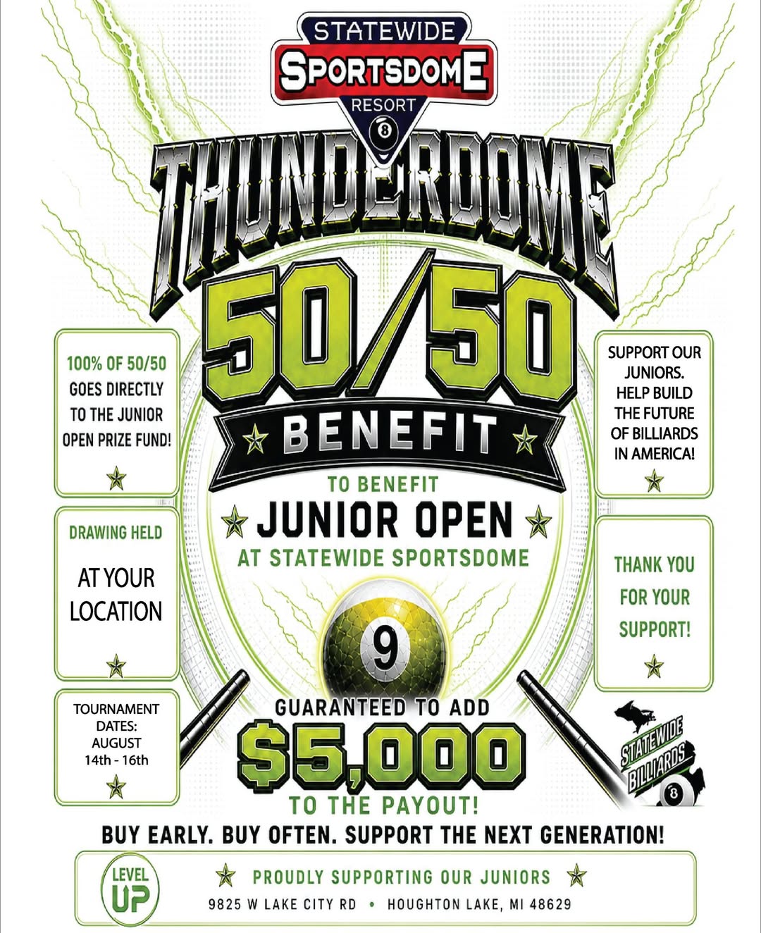 Tournament flyer / rules image
