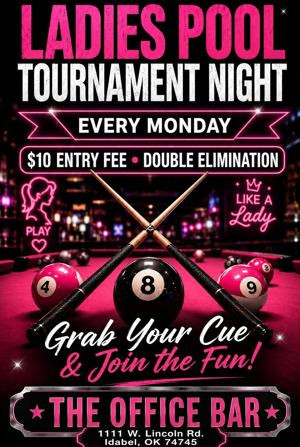 Tournament flyer / rules image