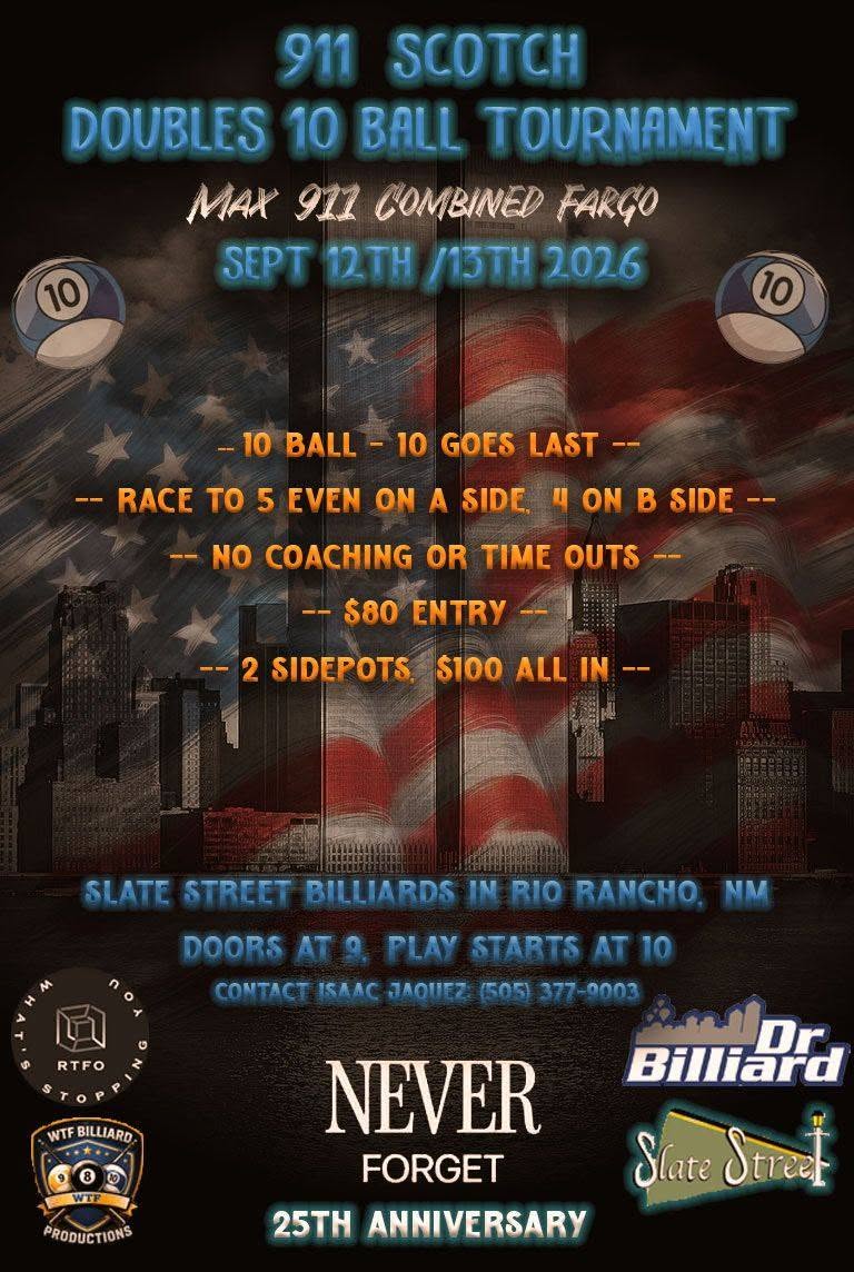 Tournament flyer / rules image