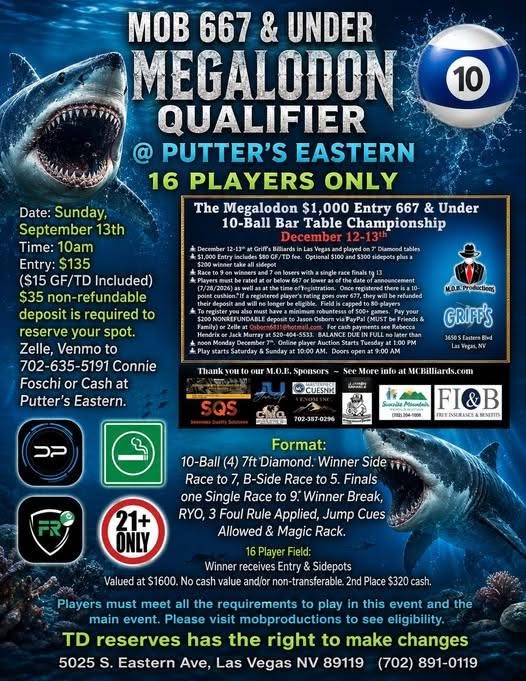 Tournament flyer / rules image