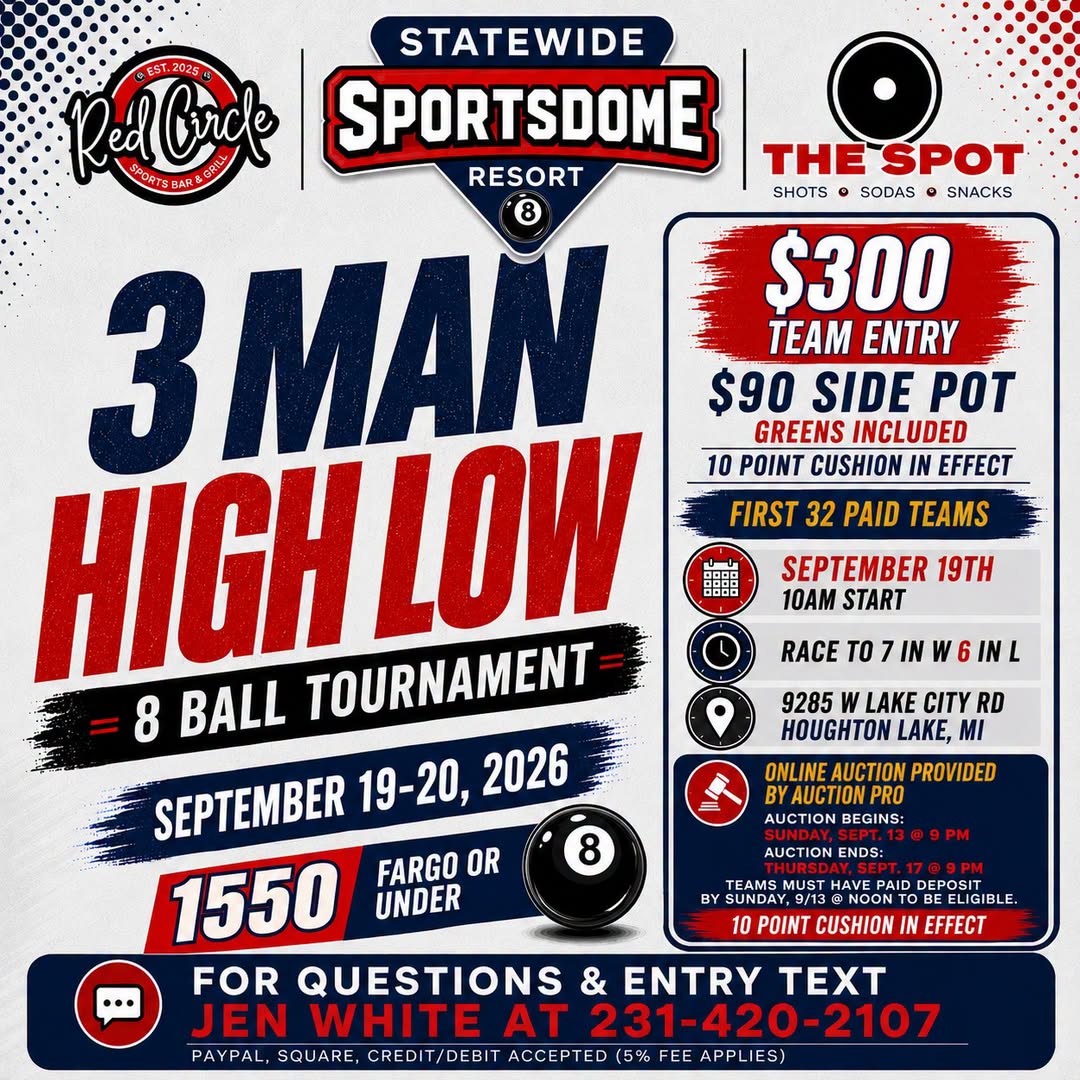 Tournament flyer / rules image