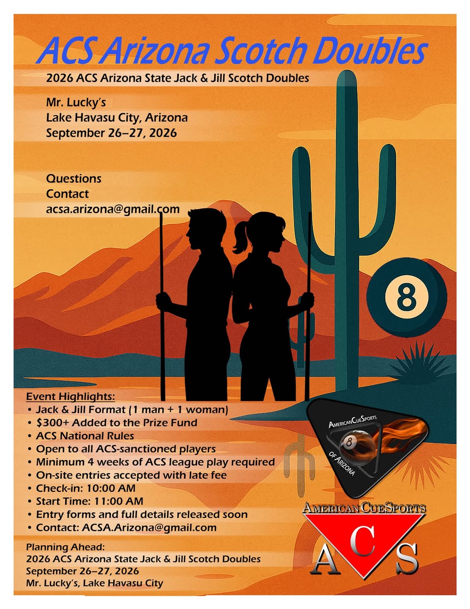 Tournament flyer / rules image
