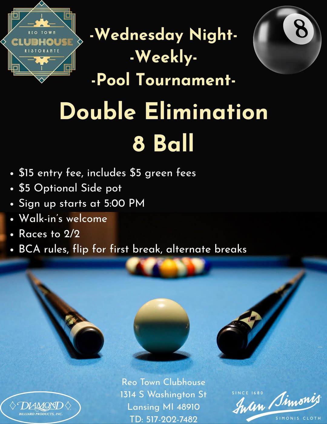 Tournament flyer / rules image
