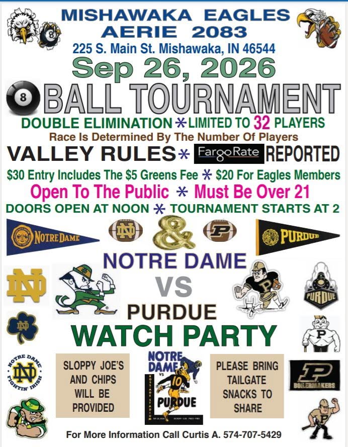 Tournament flyer / rules image