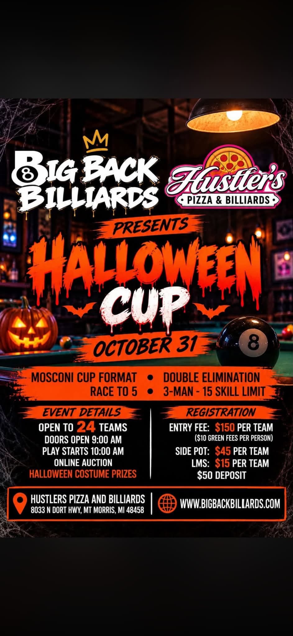 Tournament flyer / rules image