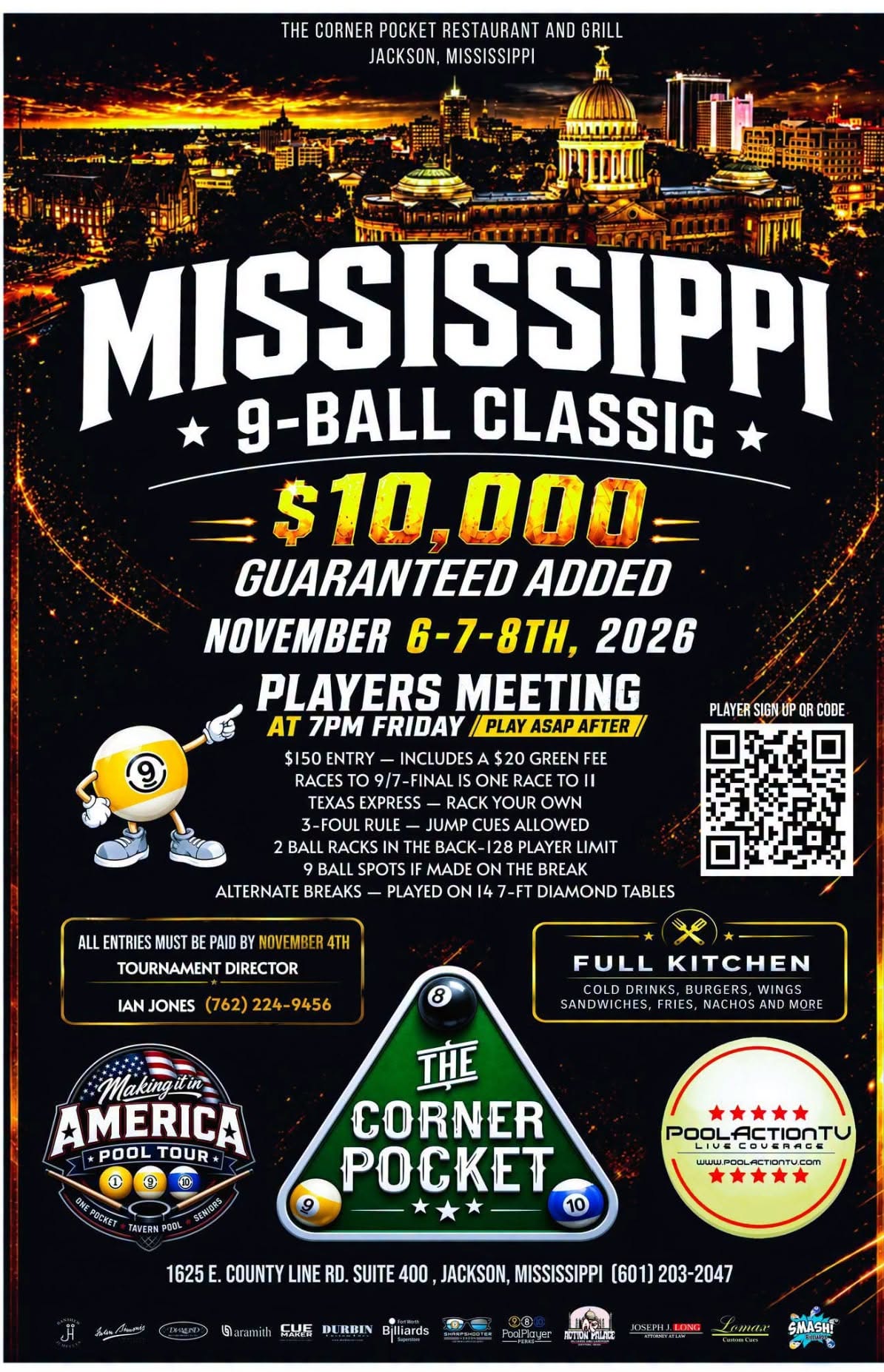 Tournament flyer / rules image