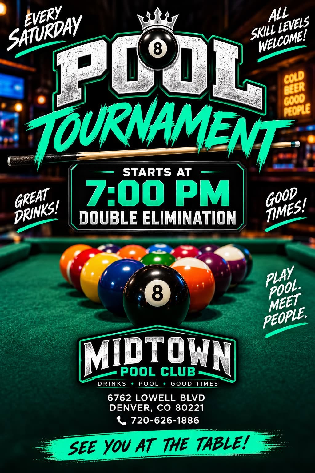 Tournament flyer / rules image