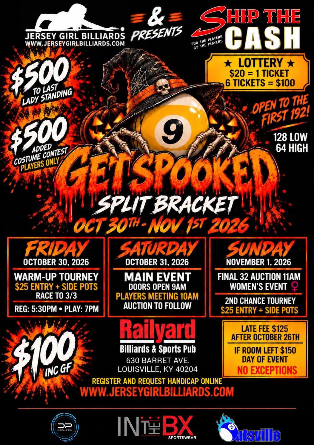 Tournament flyer / rules image