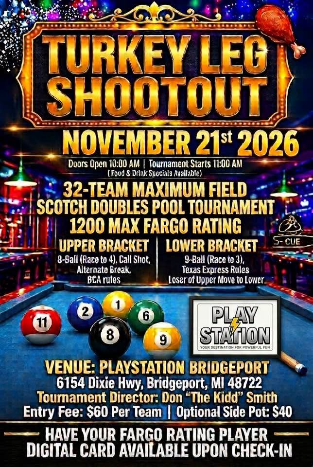 Tournament flyer / rules image