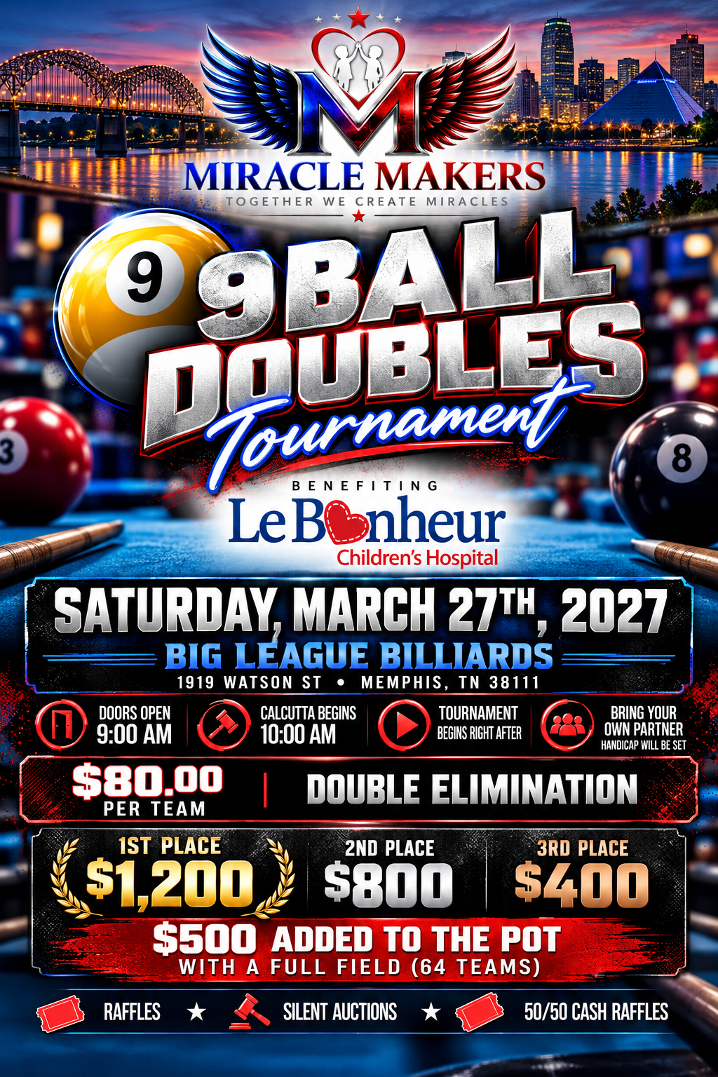 Tournament flyer / rules image